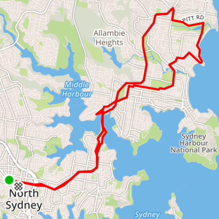 Thursday North Route